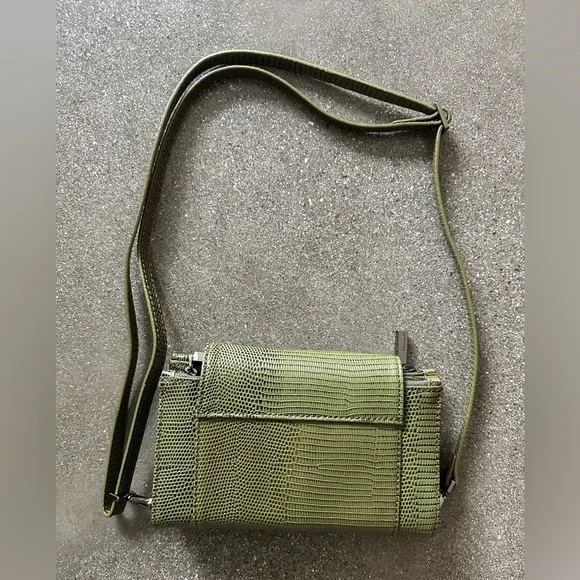 HAMMITT Levy Crossbody and Wallet Java Snake in Green - Picture 5 of 8